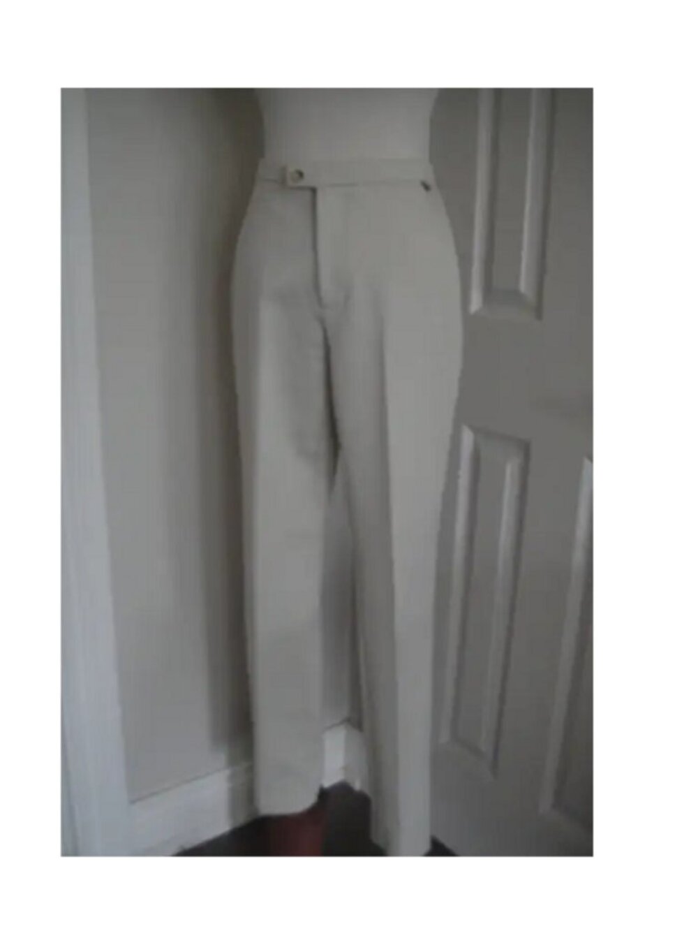 GUESS Dress Pants Women's Beige Slim Ankle Classic Fit Business Slacks Size 27